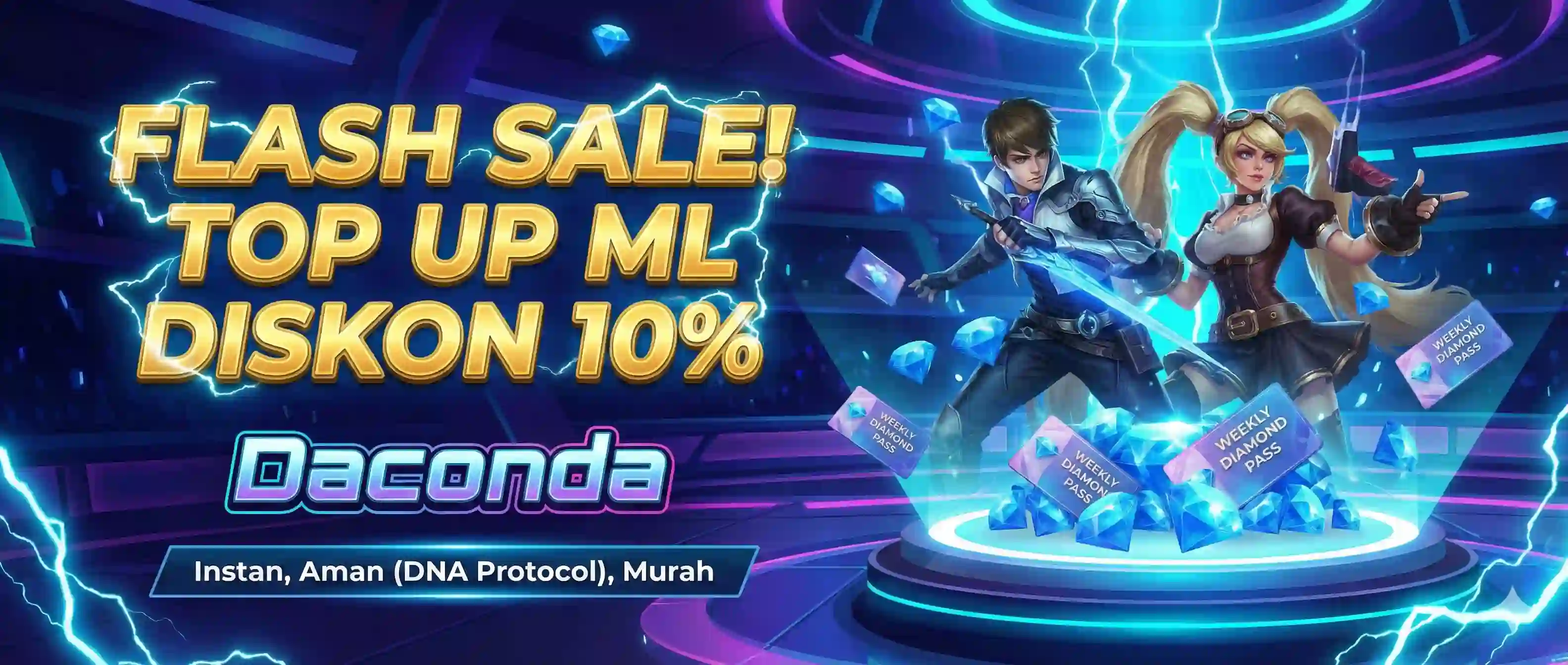 diskon top up ml flash sale