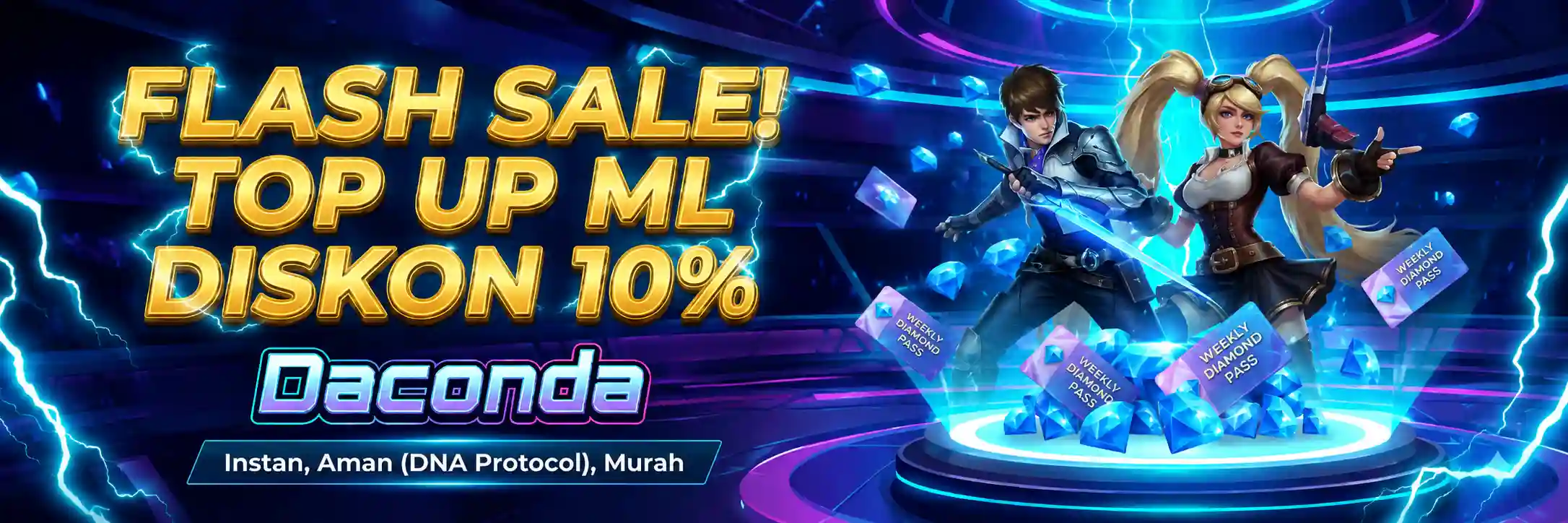 diskon top up ml flash sale
