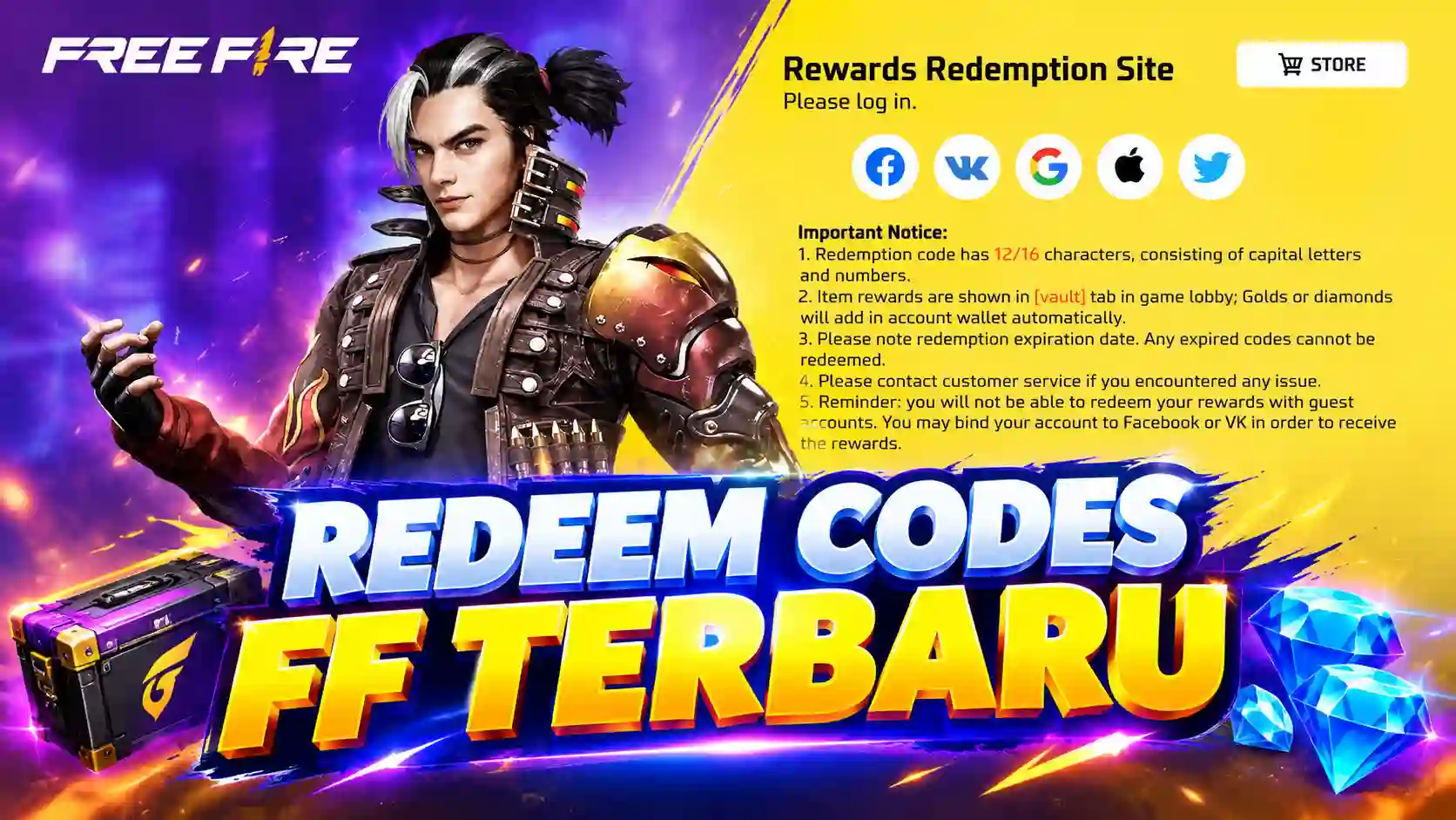 Redeem Code Free Fire