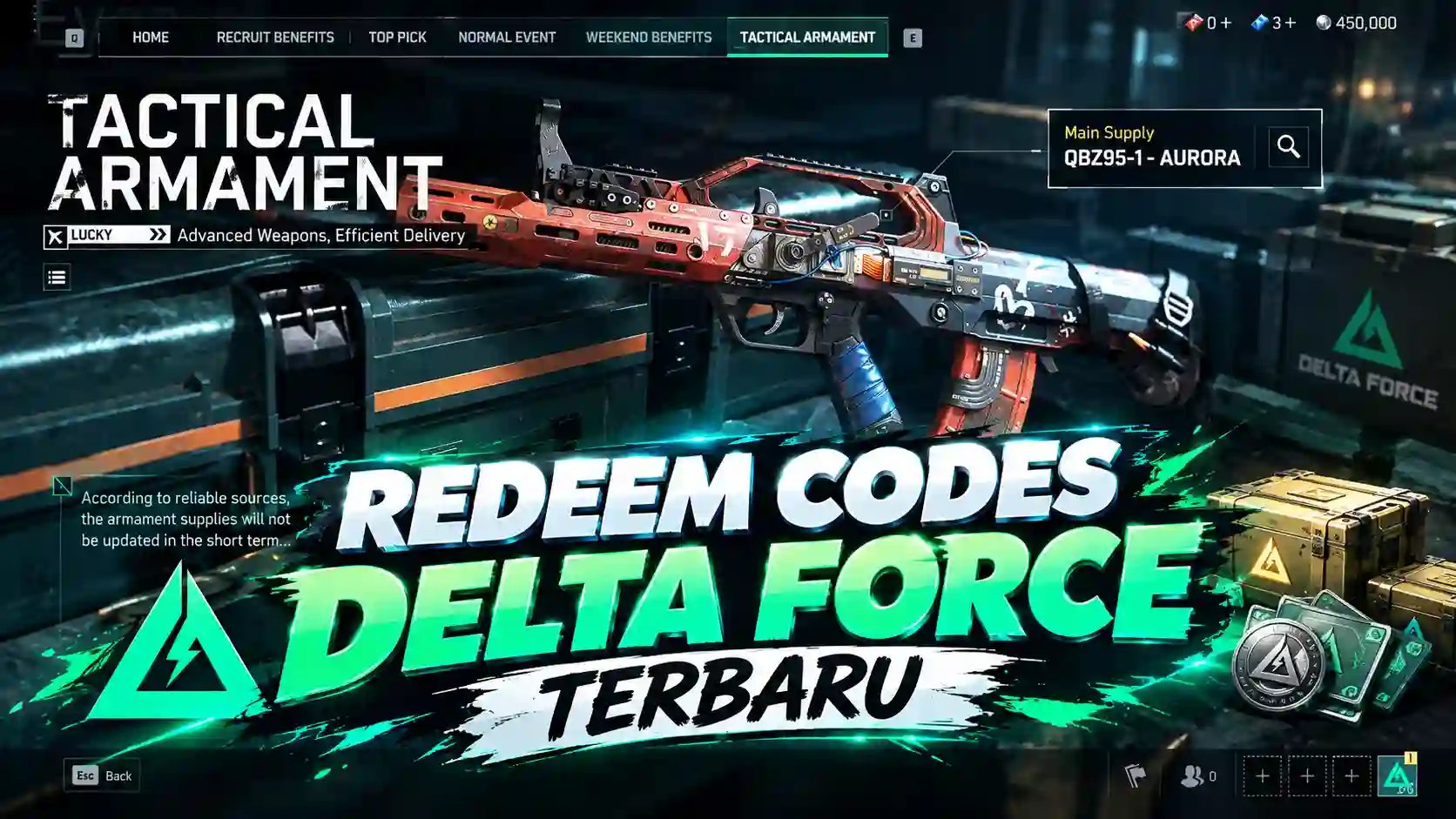 Redeem Code Delta Force
